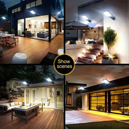 Solar Street Lights - Remote Control and Motion Sensor,