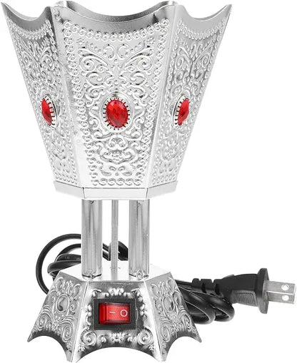 Electric plug-in incense burner for home or spa