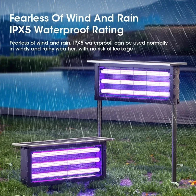 Solar-Powered Mosquito Protection for Outdoors