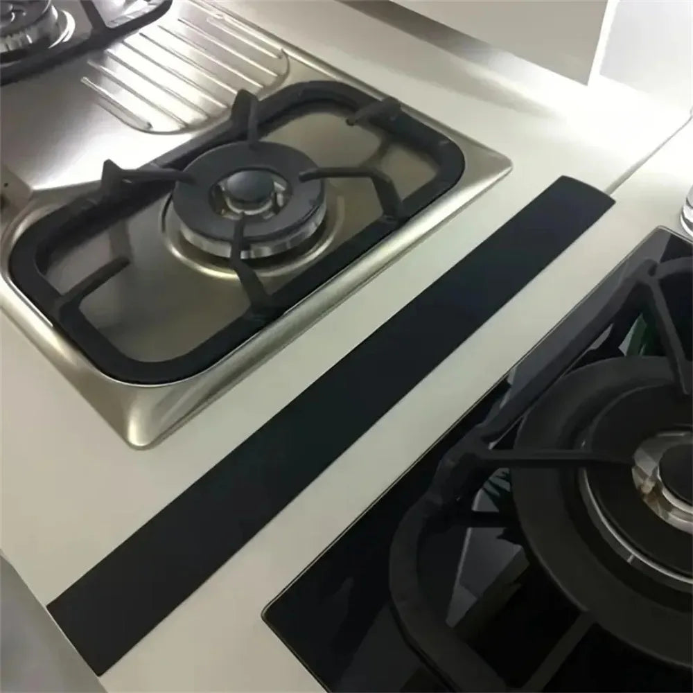 Self-adhesive stove gap cover seal strips