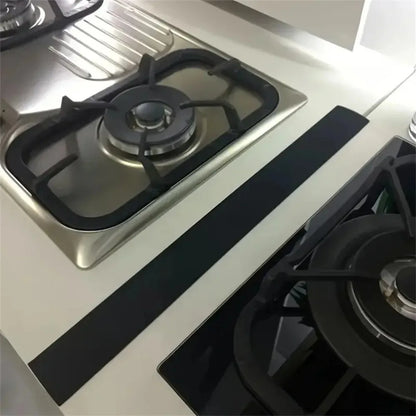 Self-adhesive stove gap cover seal strips