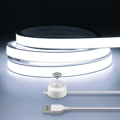 Motion-Activated Waterproof LED Strip Lighting