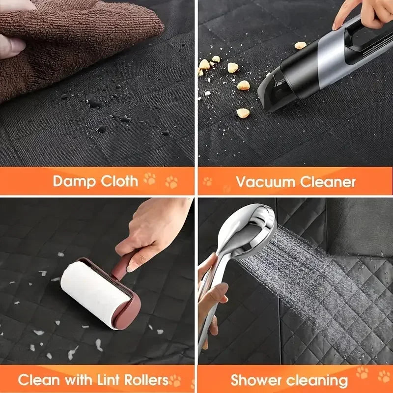 Waterproof nonslip dog car seat cover