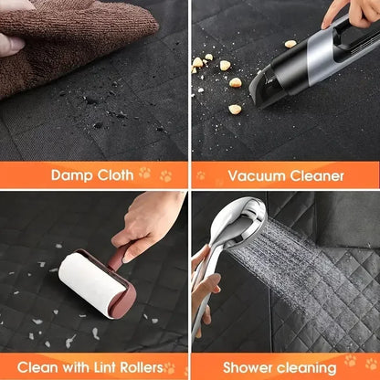 Waterproof nonslip dog car seat cover