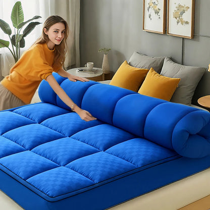 Extra thick cooling mattress topper with deep pockets