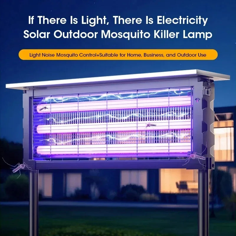 Solar-Powered Mosquito Protection for Outdoors