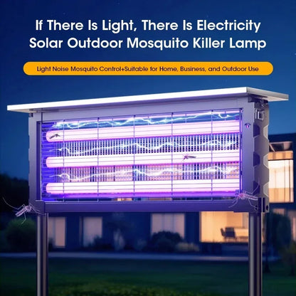 Solar-Powered Mosquito Protection for Outdoors