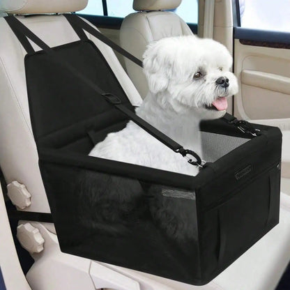 Foldable waterproof dog booster car seat