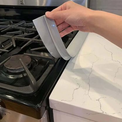 Self-adhesive stove gap cover seal strips