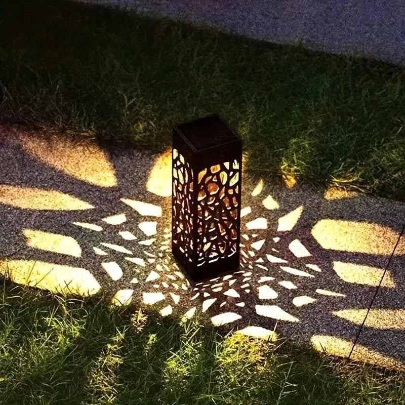 Six-pack solar decorative waterproof garden stake lights