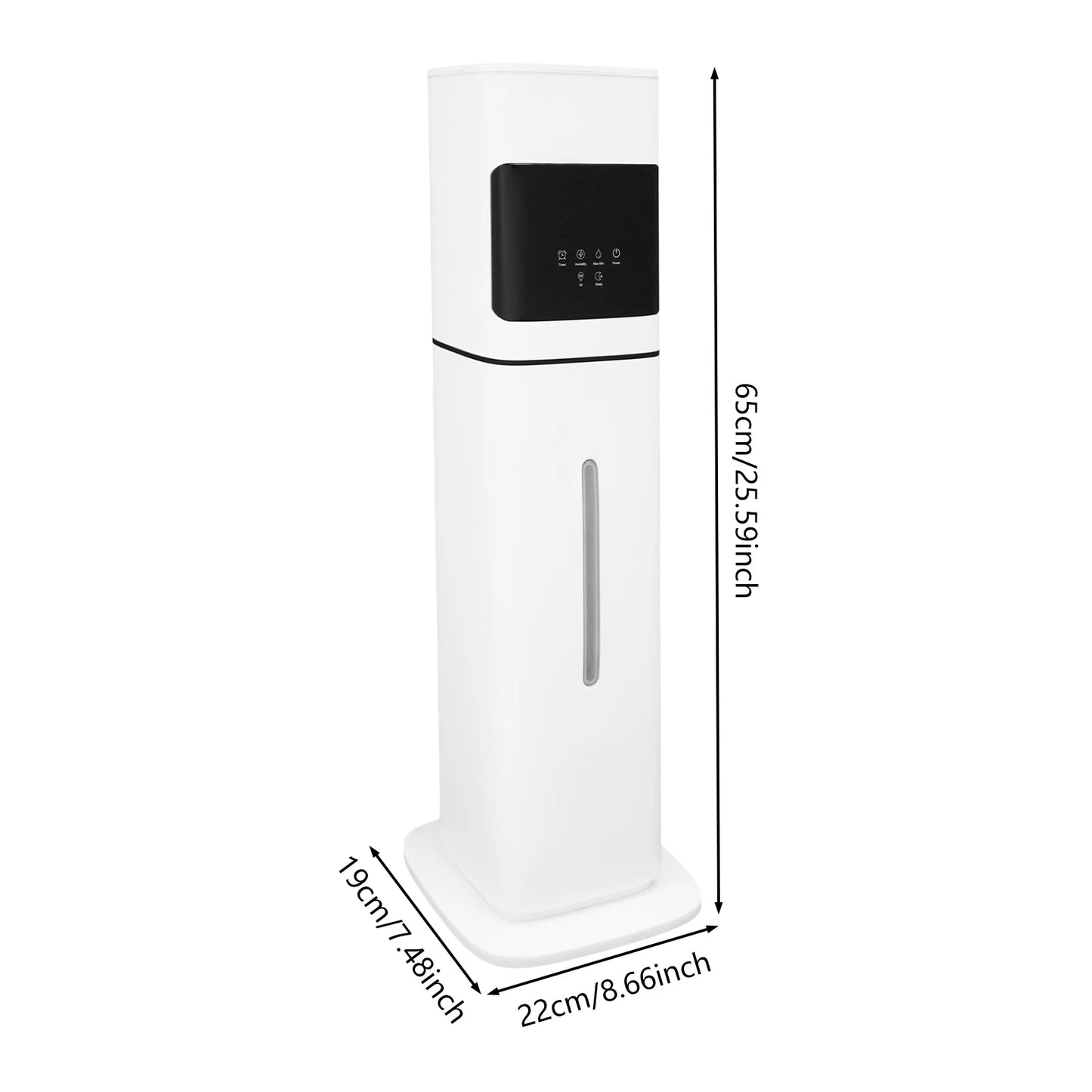 Smart humidifier with remote and adjustable mist modes