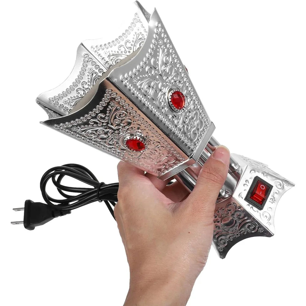 Electric plug-in incense burner for home or spa
