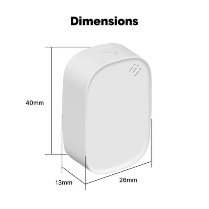 Smart Zigbee temperature and humidity monitoring sensor