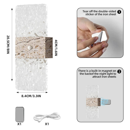 USB Rechargeable Motion Sensor Wall Lamp