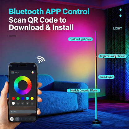 Smart RGB Corner Floor Lamp