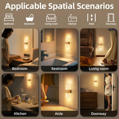USB Rechargeable Motion Sensor Wall Lamp