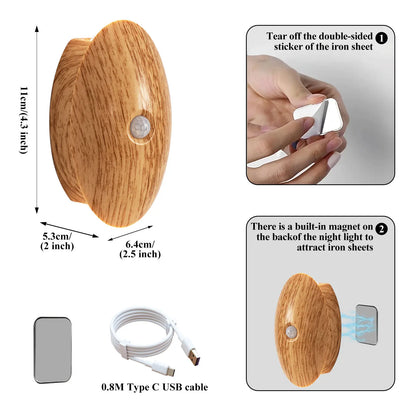 Rechargeable Motion Sensor LED Night Light