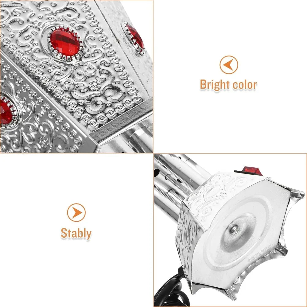 Electric plug-in incense burner for home or spa