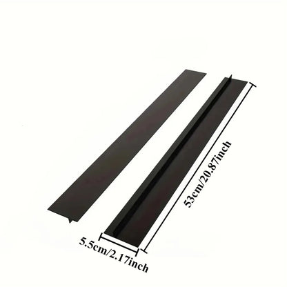 Self-adhesive stove gap cover seal strips