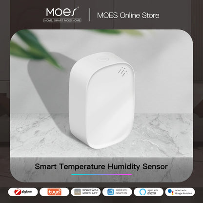 Smart Zigbee temperature and humidity monitoring sensor