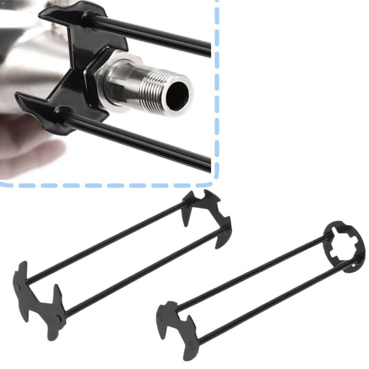 Two-piece sink and faucet plumbing wrench set