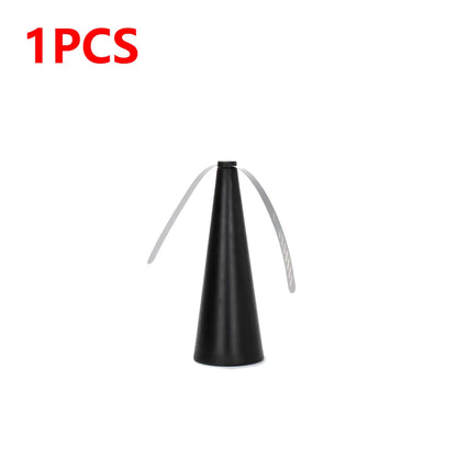 Battery-powered fly repellent fan