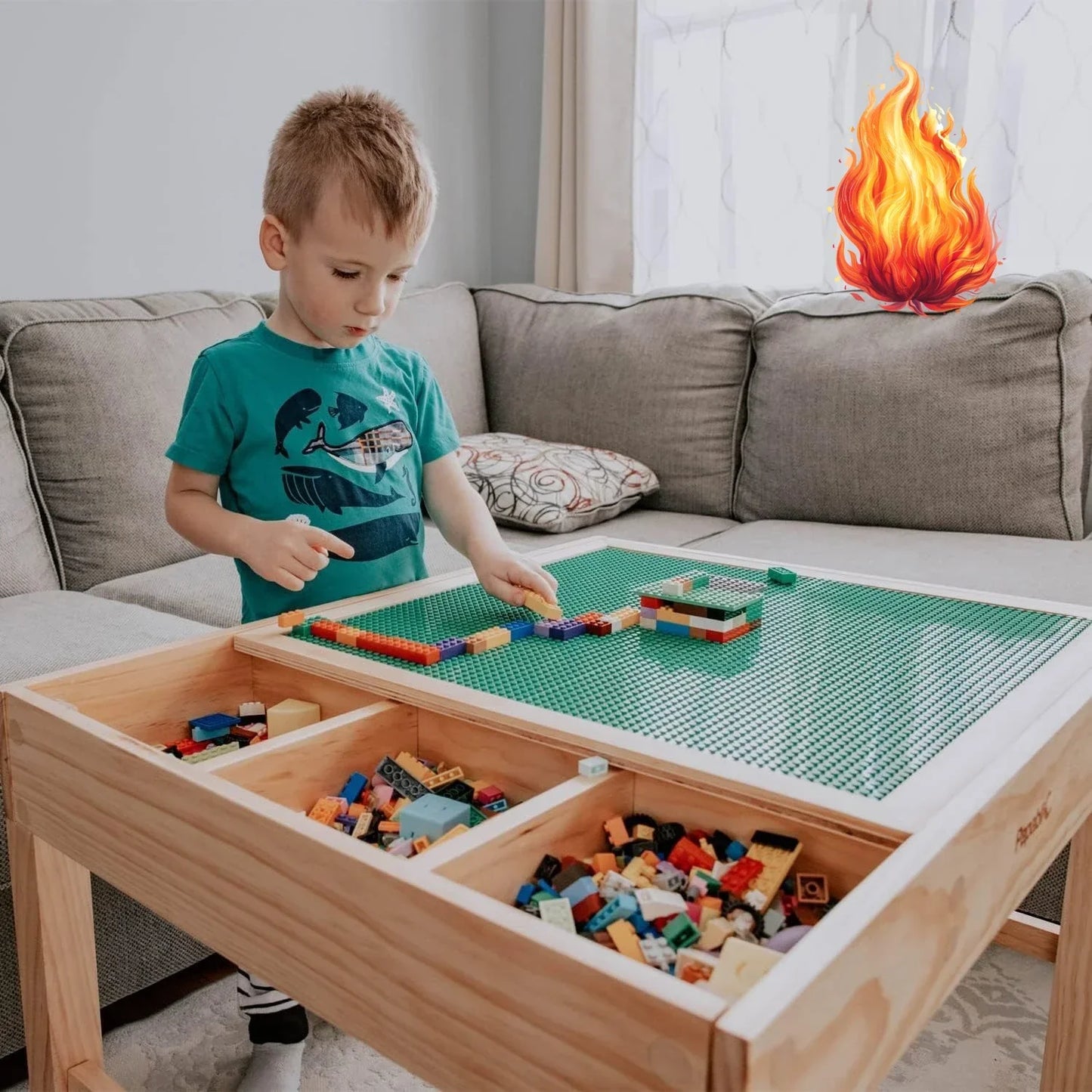 Build, Play, Store—Creative Fun Center