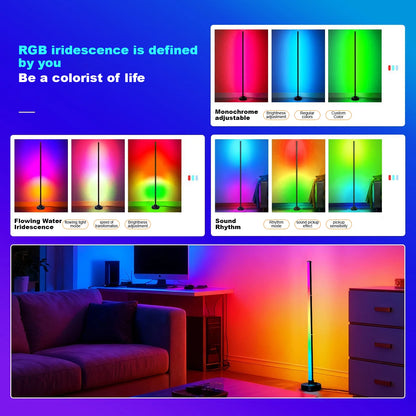 Smart RGB Corner Floor Lamp