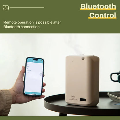 Bluetooth aroma diffuser with wall-mount fragrance system