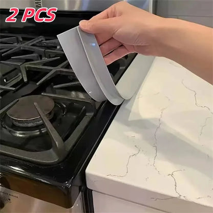 Self-adhesive stove gap cover seal strips