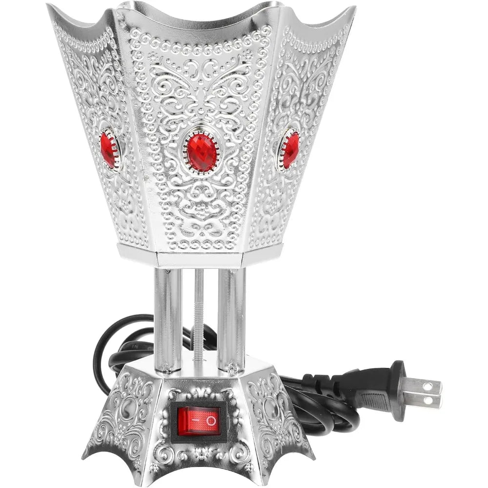 Electric plug-in incense burner for home or spa