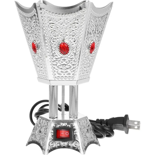 Electric plug-in incense burner for home or spa