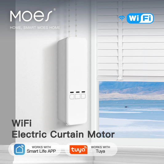 WiFi smart roller blind motor with remote control