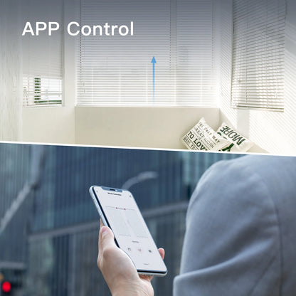 WiFi smart roller blind motor with remote control