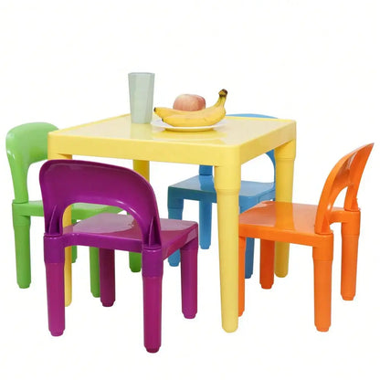 Kids table and chairs fun activity playset
