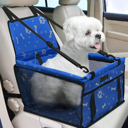 Foldable waterproof dog booster car seat